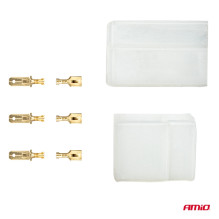 Wtyczka gniazdo kostka złącze elektryczne 3 PIN + konektory AMIO-03513