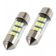 LED Bulbs STANDARD 3014 9SMD Festoon C5W C10W C3W 31mm White 12V AMIO-01089