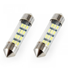 LED Bulbs STANDARD 3014 12SMD Festoon C5W C10W C3W 36mm White 12V
