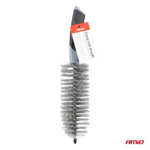 AMIO-04023 siauras detalių valymo šepetys ratlankiams ir ratlankių gaubtams plauti, 32,5 cm