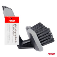 Brush for cleaning wheels and rims, wide 17 cm AMIO-04030