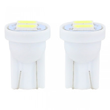 CLASSIC T10 W5W LED lemputės 2xSMD 5730 12V AMIO-01295