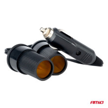 Car cigarette lighter socket splitter 12V 24V AMIO-03801