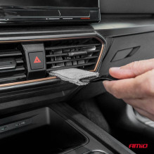 Microfiber brush for interior nooks and crannies, auto detailing brush AMIO-03979