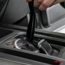 Mikropluošto šepetys vidaus kampams ir plyšiams, automobilių detalių valymo šepetys AMIO-03979