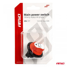 Odłącznik wyłącznik prądu masy akumulatora hebel AMIO-03025