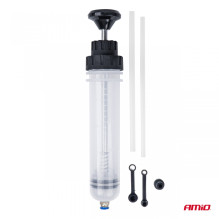 Odsysarka strzykawka do płynów oleju cieczy 200ml AMIO-03156