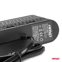 Cigarečių žiebtuvėlio lizdo skirstytuvas su įkrovikliu 2x USB-A 1x USB-C 12V 24V 120W 80cm AMIO-04367