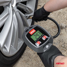 Inflating gun with digital pressure gauge 18 bar AMIO-04482