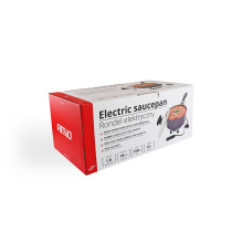 Rondel garnek elektryczny z pokrywką do samochodu 18 cm x 8 cm 150W 12V AMIO-02534