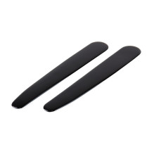 Odbojniki osłony na zderzaki czarne 2x30cm AMIO-02504 Odbojniki osłony na zderzaki czarne 2x30cm AMIO-02504