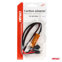 CANBUS rezistorius LED lemputėms 6Ω 50W H7 AMIO-04089