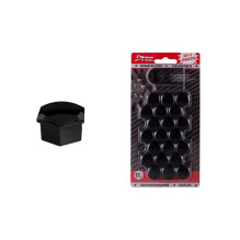 Nasadki na śruby 17 mm czarne