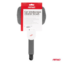 Langų ir veidrodžių stiklo valiklis, teleskopinis, stačiakampis, mikropluošto, 30,5 / 46 cm AMIO-03859