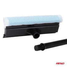 Plastic window and mirror glass cleaner + water squeegee 54 cm AMIO-03852