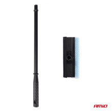 Plastic window and mirror glass cleaner + water squeegee 54 cm AMIO-03852