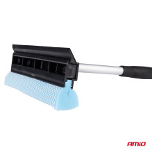 Aliuminio langų ir veidrodžių valiklis + vandens valytuvas 30,5 cm AMIO-03851