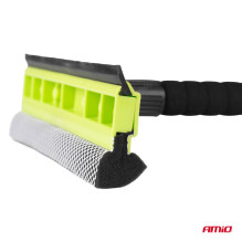 Glass washer for windows, mirrors + telescopic aluminum water squeegee 55 / 80 cm AMIO-03856