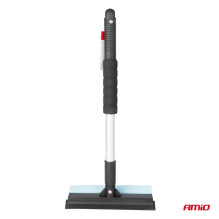 Langų ir veidrodžių stiklų plovimo įrenginys + teleskopinis aliuminio vandens valytuvas 46 / 70 cm AMIO-03854