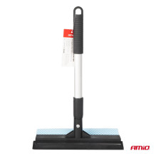 Glass washer for windows, mirrors + telescopic aluminum water squeegee 35 / 48 cm AMIO-03853