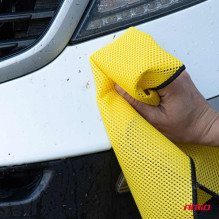 Microfiber cloth for removing insects and hard dirt 2 pcs. 40x40 cm 280g AMIO-03977