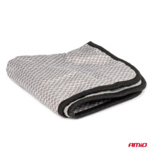 Microfiber cloth 2 in 1 for polishing and shining cars 40x40 cm 600 g AMIO-03976