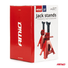 Car workshop jack stands, supports, 2 pcs., 3T AMIO-04188