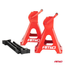 Jack stands, car workshop supports, 2 pcs. 2T AMIO-04187