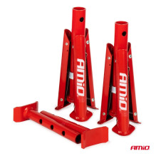 Car jack stands, foldable workshop supports, 2 pcs. 2T AMIO-04185