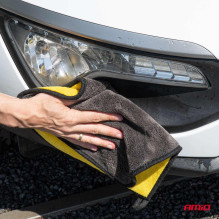 Microfiber car drying towel 40x30 cm 800g AMIO-03980