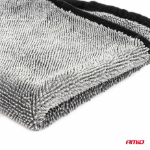 Microfiber car drying towel 40x30 cm 550 g AMIO-03981