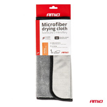 Mikropluošto rankšluostis automobiliui džiovinti 40x30 cm 550 g AMIO-03981