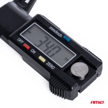Padangos protektoriaus gylio matuoklis, skaitmeninis, blisterinė pakuotė AMIO-03103