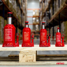 Hidraulinis stulpų keltuvas 2T 2000 kg PVC dėžė AMIO-04182