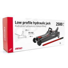 Žemo profilio hidraulinis domkratas 2,5T 2500 kg CE AMIO-02501