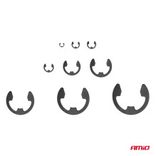 E formos vidinių tvirtinimo žiedų rinkinys, 300 vnt. AMIO-04124