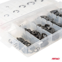 E formos vidinių tvirtinimo žiedų rinkinys, 300 vnt. AMIO-04124