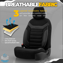 Komplet pokrowców na fotele samochodowe OTOM INDIVIDUAL design 202