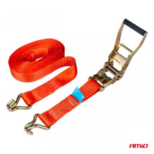 Pas transportowy z napinaczem i szelką 5T 5000kg 50mm 3m AMIO-03317