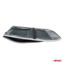 Beaded seat mat with back support for the car AMIO-03641