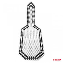 Mata na fotel samochodowy koralikowa koraliki AMIO-01124