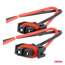 Ceramic straight cubes H8 H9 H11 socket plug AMIO-03182