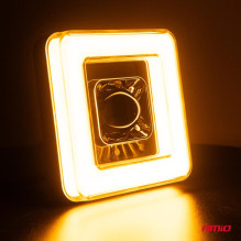 LED searchlight work lamp AWL57 45W 6500K 8000lm 12V 24V AMIO-04198