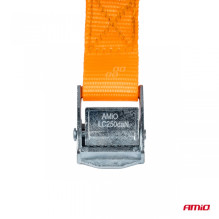 Pas transportowy z klamrą samozaciskową 2,5m x 25mm AMIO-03291