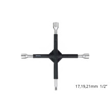 Klucz krzyżakowy gumowany...