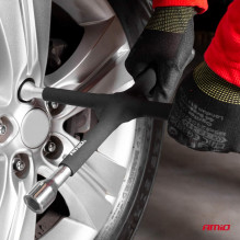 Klucz krzyżakowy gumowany 17 mm 19 mm 21 mm 1 / 2" AMIO-02402