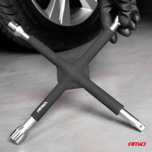 Klucz krzyżakowy gumowany 17 mm 19 mm 21 mm 1 / 2" AMIO-02402