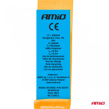 Pas transportowy z automatycznym zwijaczem 1500kg 50mm 4,5m J-TYPE AMIO-03322