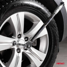 Klucz dynamometryczny z nasadką 17 mm 19 mm 21 mm 40-210 Nm AMIO-02407