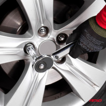 Klucz dynamometryczny z nasadką 17 mm 19 mm 21 mm 40-210 Nm AMIO-02407
